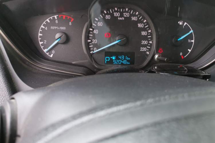 Used Ford Escort 2017 Revised Version 1.5L Automatic Comfort Edition Odometer Close Up