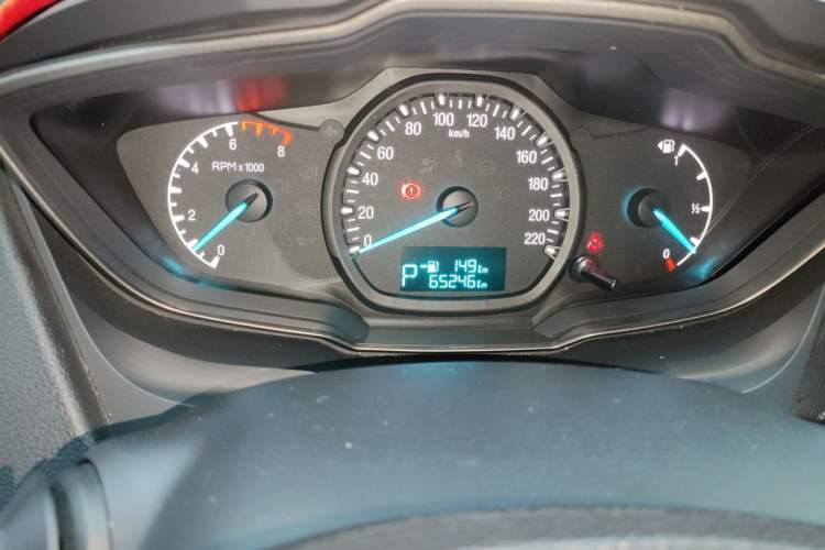 Used Ford Escort 2017 Revised Version 1.5L Automatic Comfort Edition Odometer Close Up