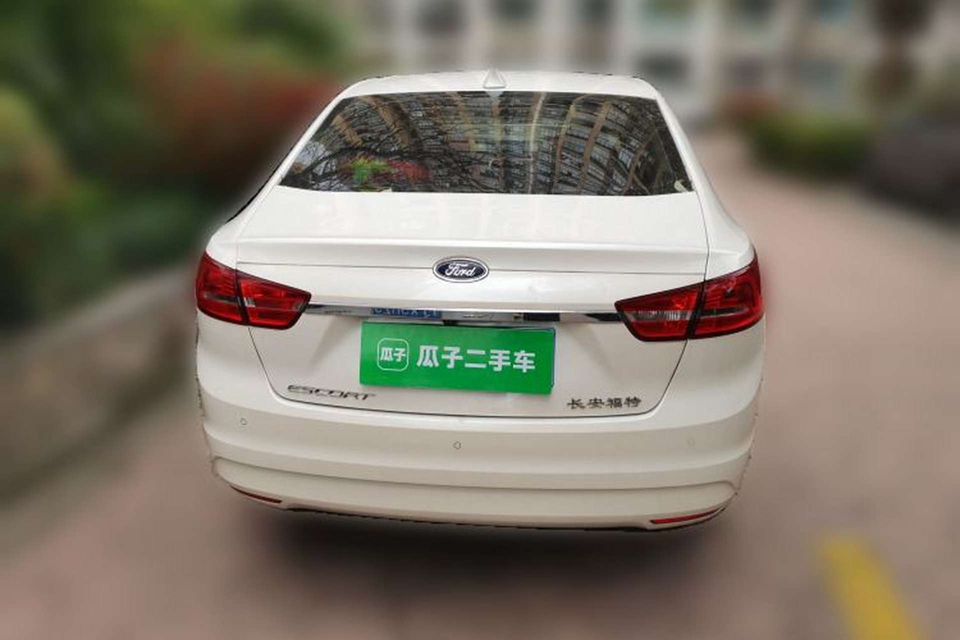 Used Ford Escort 2017 Happiness Edition 1.5L Automatic Fashion Version Rear