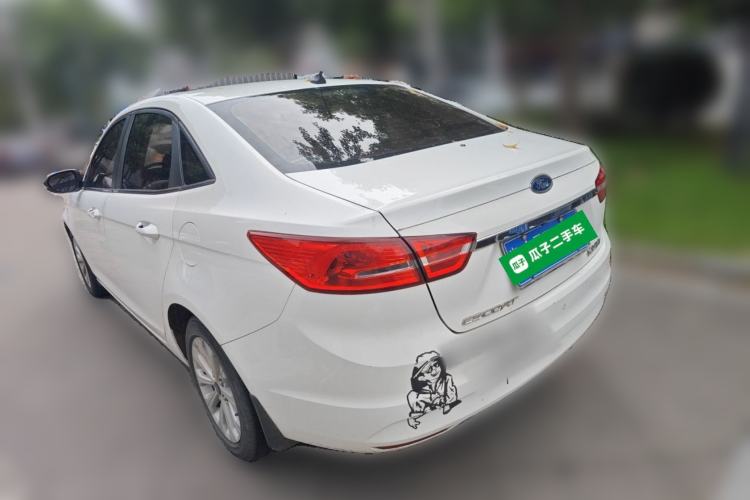 Used Ford Escort 2017 Happiness Edition 1.5L Automatic Fashion Version Rear Left 45 Deg