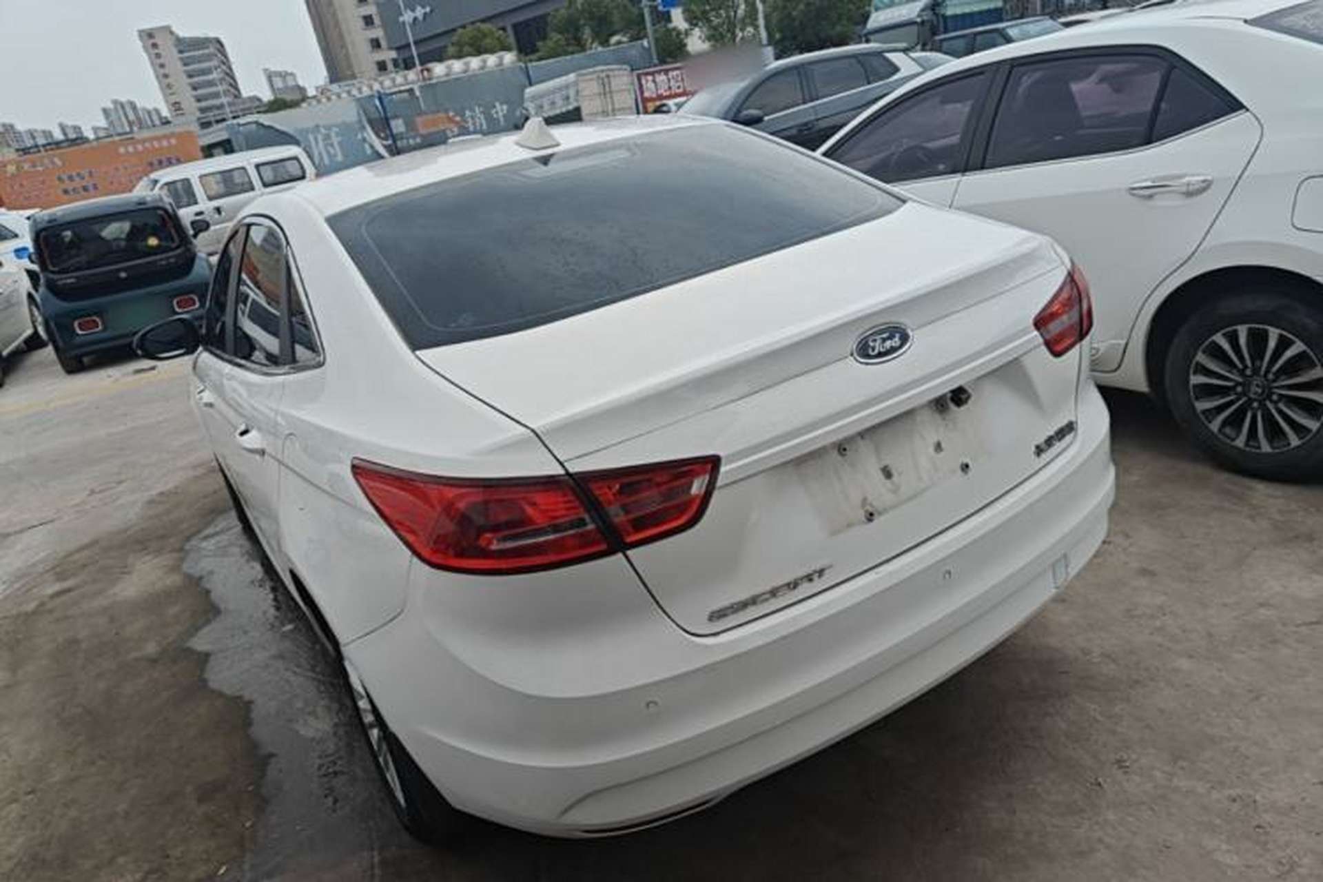 Used Ford Escort 2017 1.5L Automatic Comfort Model Rear Left 45 Deg
