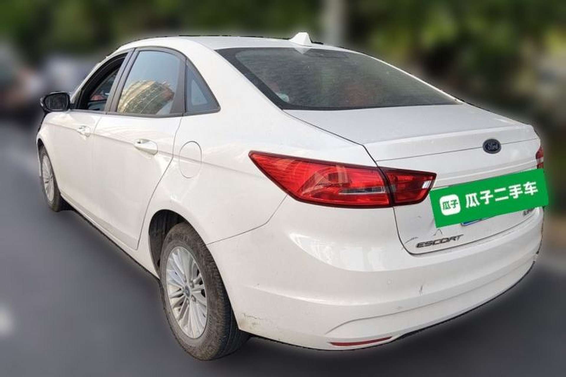 Used Ford Escort 2017 1.5L Automatic Comfort Model Rear Left 45 Deg