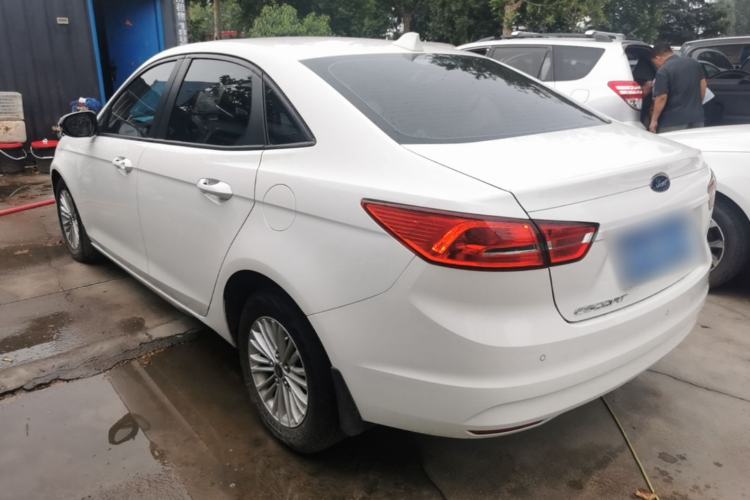 Used Ford Escort 2017 Revised Version 1.5L Manual Comfort Edition Rear Left 45 Deg