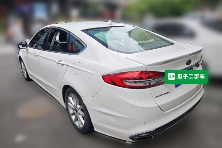 Used Ford Escort 2017 EcoBoost 180 Stylish Model Rear Left 45 Deg