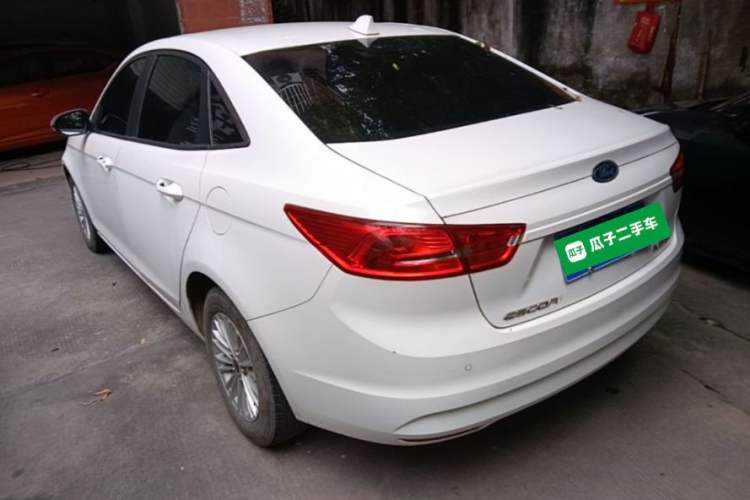 Used Ford Escort 2017 Revised Version 1.5L Automatic Comfort Edition Rear Left 45 Deg