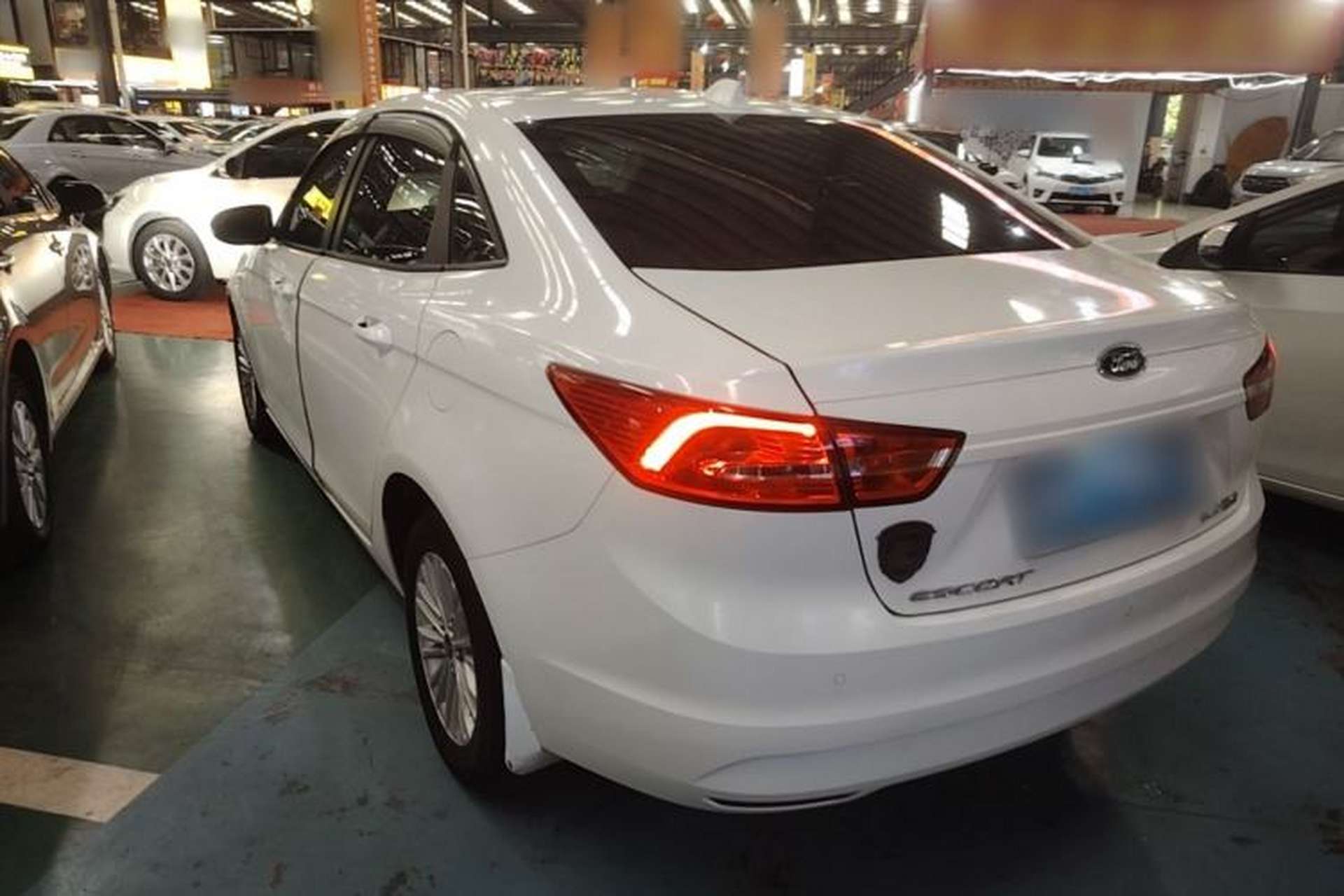 Used Ford Escort 2017 1.5L Automatic Comfort Model Rear Left 45 Deg