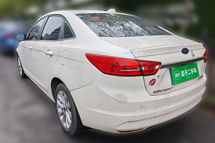 Used Ford Escort 2017 Happiness Edition 1.5L Automatic Fashion Version Rear Left 45 Deg