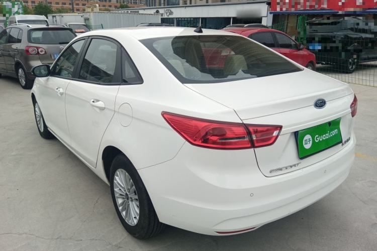 Used Ford Escort 2017 Revised Version 1.5L Manual Comfort Edition Rear Left 45 Deg