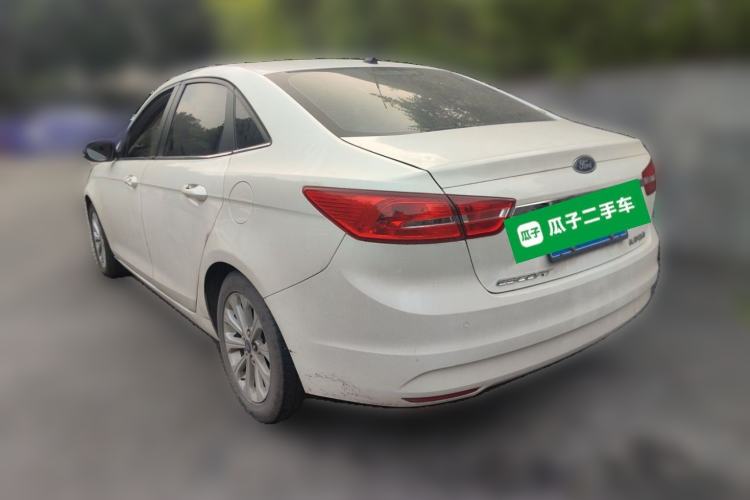 Used Ford Escort 2017 Happiness Edition 1.5L Automatic Fashion Version Rear Left 45 Deg