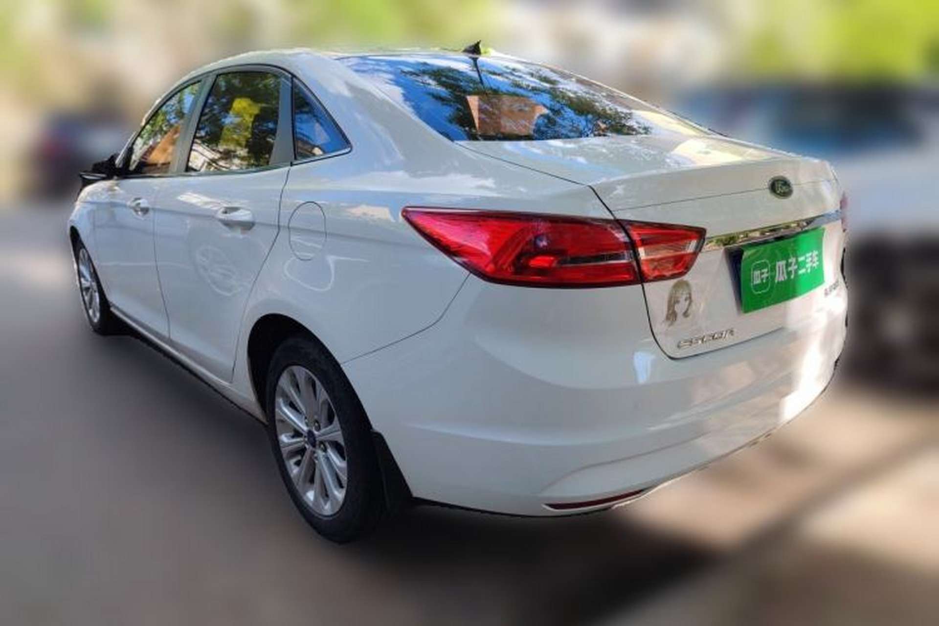 Used Ford Escort 2017 Happiness Edition 1.5L Automatic Fashion Version Rear Left 45 Deg