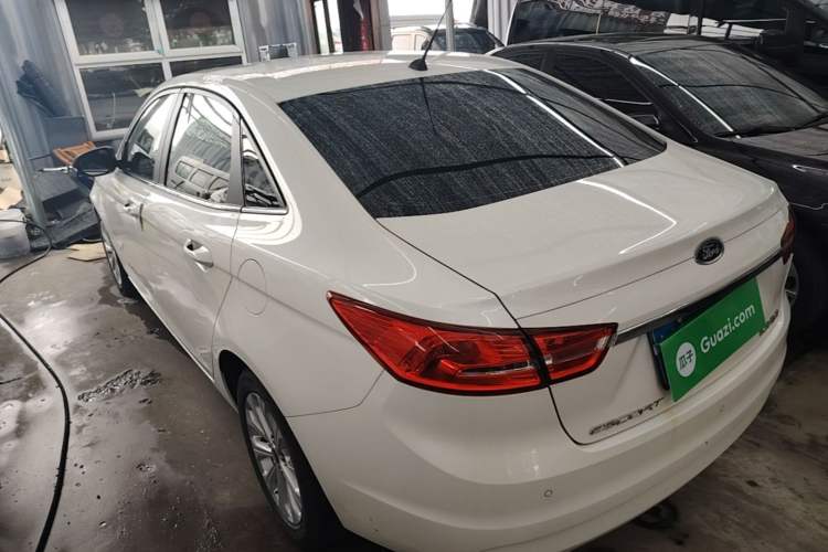 Used Ford Escort 2017 Happiness Edition 1.5L Automatic Fashion Version Rear Left 45 Deg