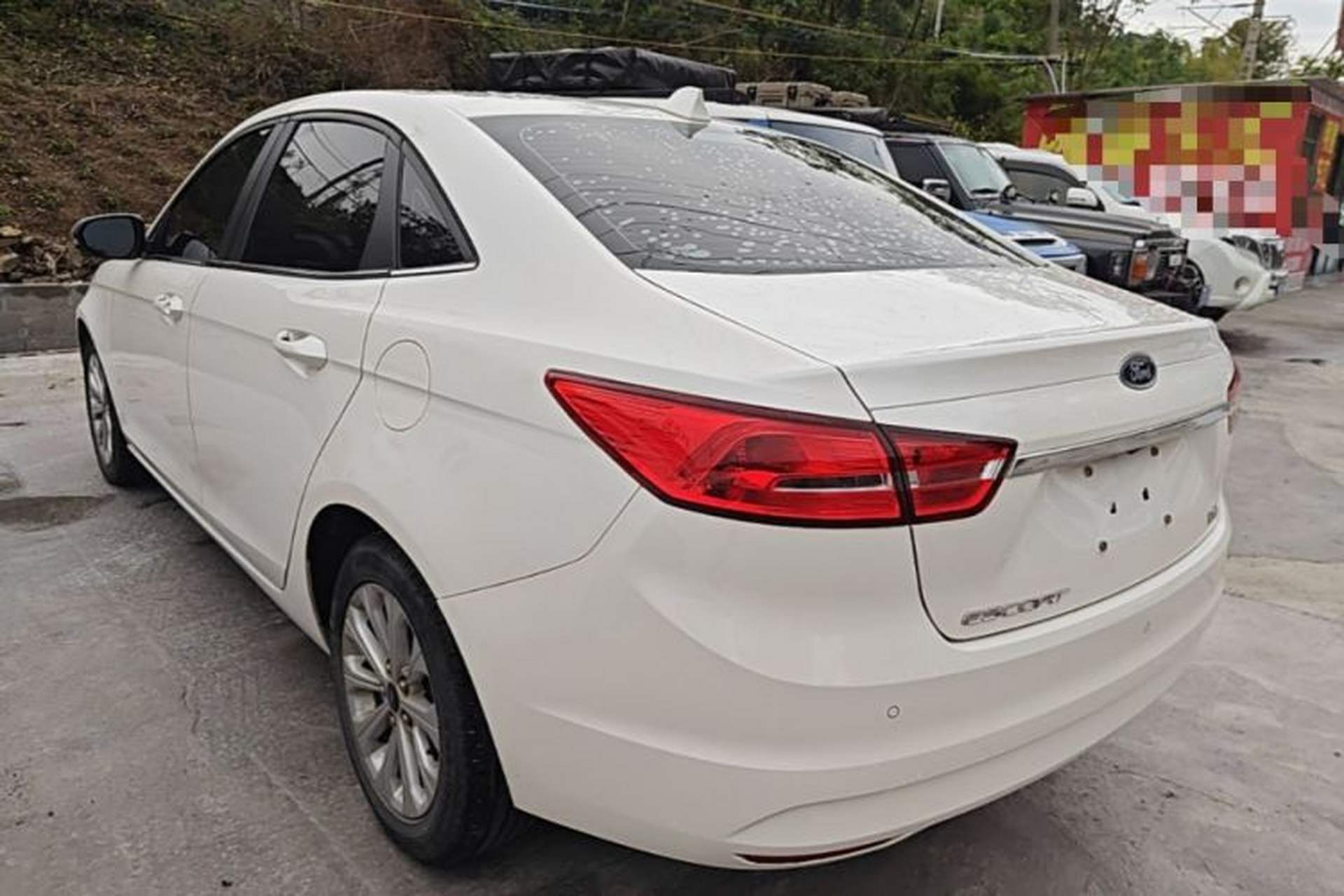 Used Ford Escort 2017 Happiness Edition 1.5L Automatic Fashion Version Rear Left 45 Deg