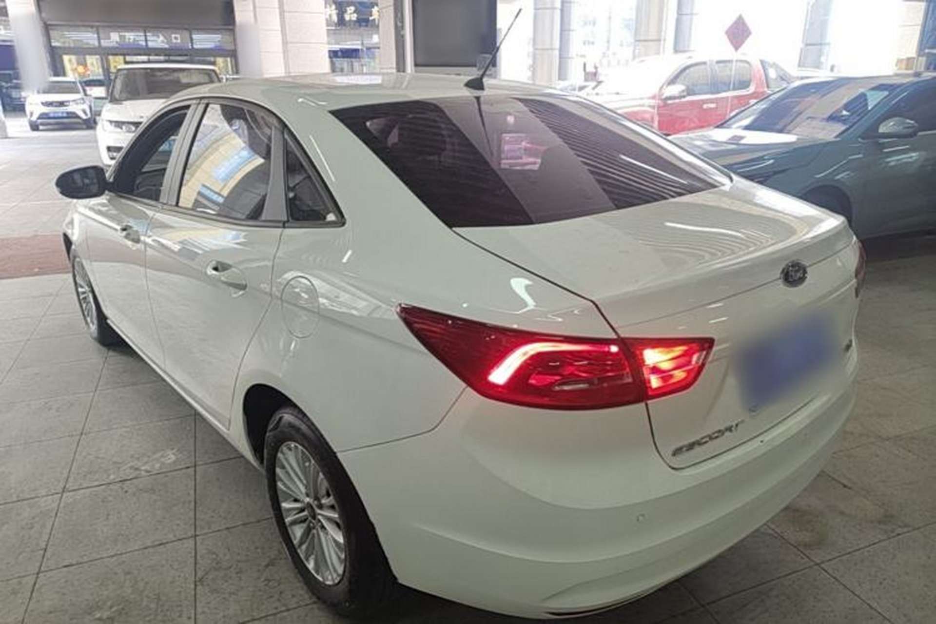 Used Ford Escort 2017 1.5L Automatic Comfort Model Rear Left 45 Deg