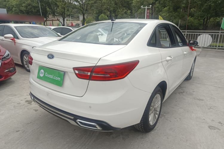 Used Ford Escort 2017 Revised Version 1.5L Automatic Comfort Edition Rear Right 45 Deg