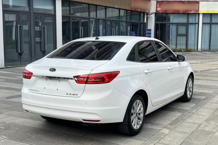 Used Ford Escort 2017 Happiness Edition 1.5L Automatic Fashion Version Rear Right 45 Deg