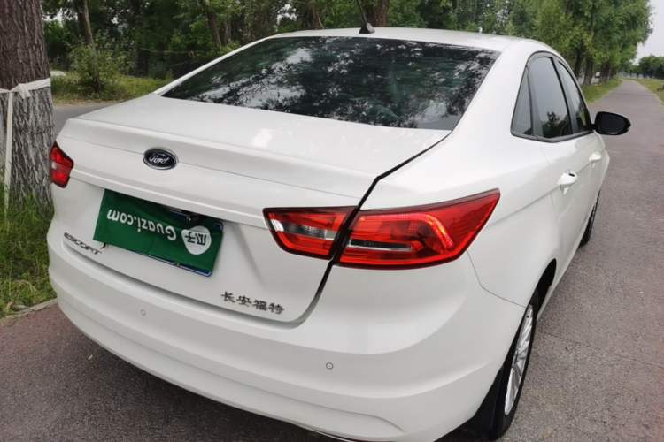 Used Ford Escort 2017 Revised Version 1.5L Automatic Comfort Edition Rear Right 45 Deg