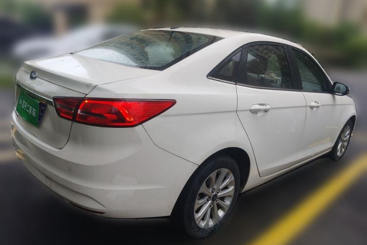 Used Ford Escort 2017 Happiness Edition 1.5L Automatic Fashion Version Rear Right 45 Deg