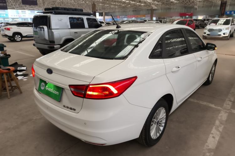 Used Ford Escort 2017 Revised Version 1.5L Manual Comfort Edition Rear Right 45 Deg