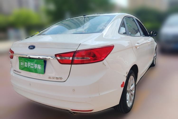 Used Ford Escort 2017 Happiness Edition 1.5L Automatic Fashion Version Rear Right 45 Deg