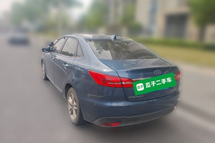 Used Ford Escort 2019 1.5L Automatic Enjoyment Model Rear Left 45 Deg