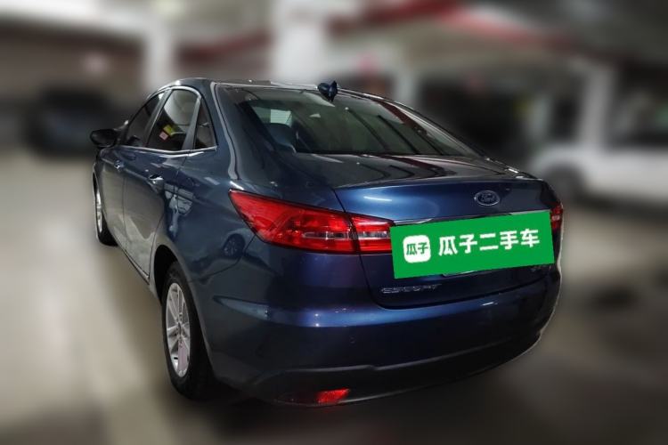 Used Ford Escort 2019 1.5L Automatic ZhiXiang Model Rear Left 45 Deg