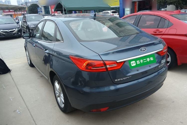 Used Ford Escort 2019 Revised Version 1.5L Automatic Enjoyment Type China VI Standard Rear Left 45 Deg