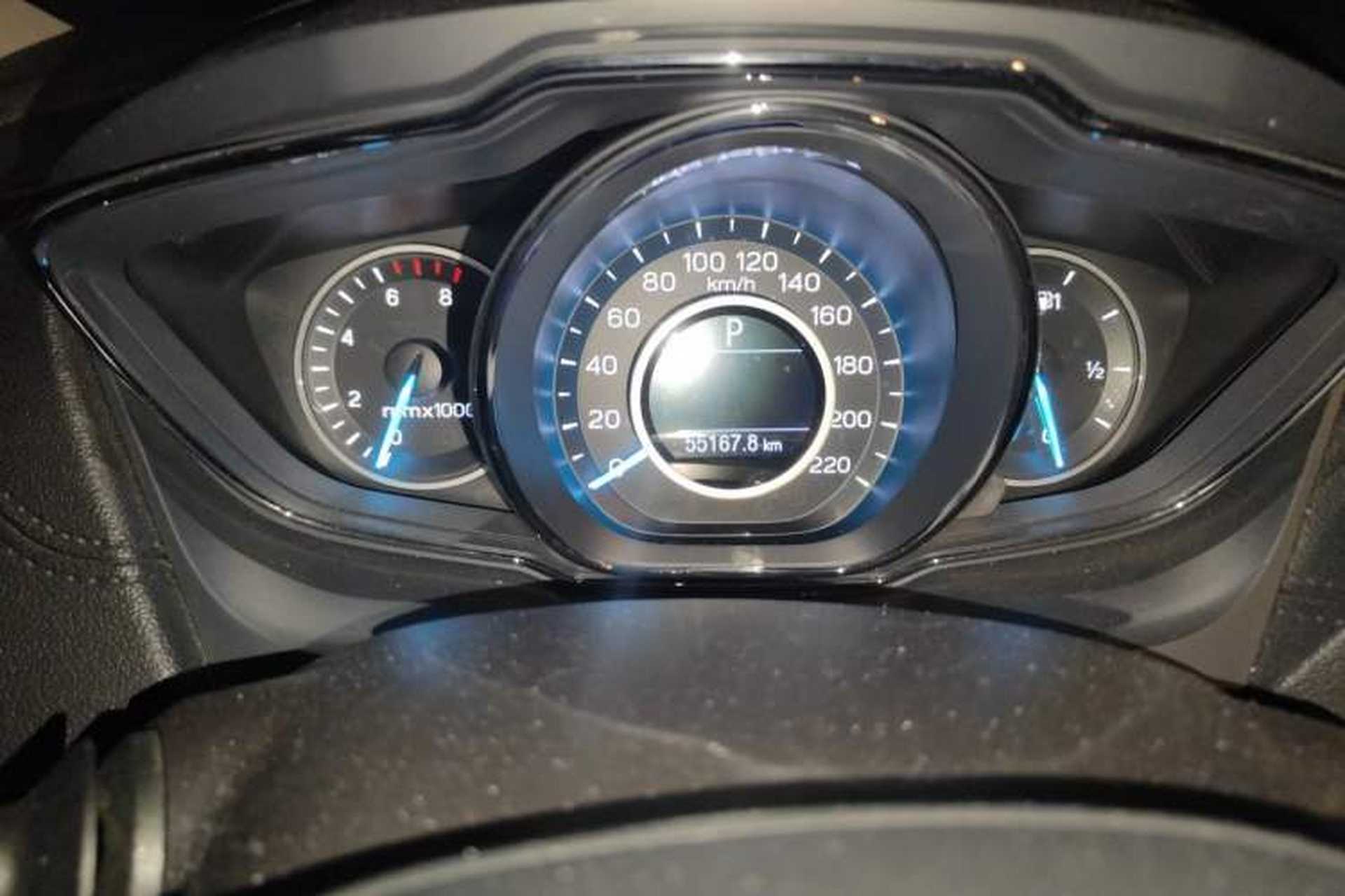 Used Ford Escort 2019 1.5L Automatic Enjoyment Model Odometer Close Up
