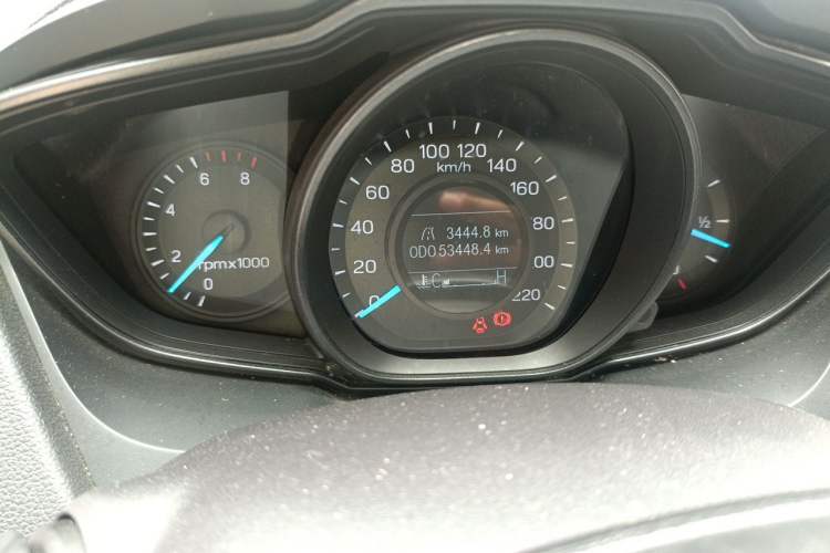 Used Ford Escort 2019 Revised Version 1.5L Manual Quality Enjoyment Type China VI Standard Odometer Close Up