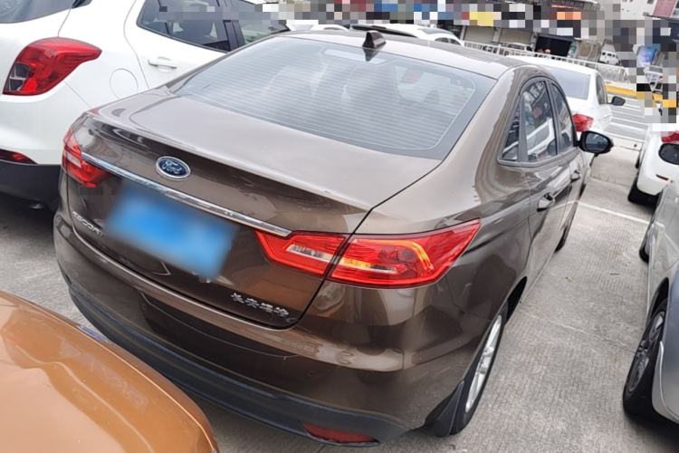 Used Ford Escort 2019 1.5L Automatic ZhiXiang Model Rear Right 45 Deg