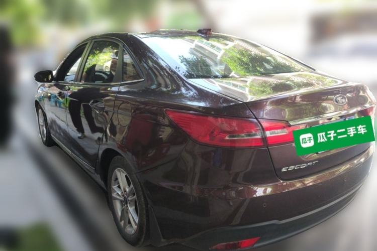 Used Ford Escort 2019 Revised Version 1.5L Automatic Enjoyment Type China VI Standard Rear Left 45 Deg