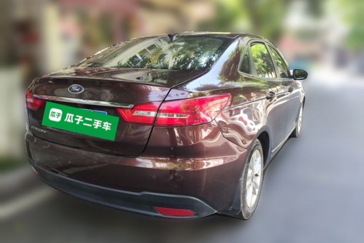 Used Ford Escort 2019 Revised Version 1.5L Automatic Enjoyment Type China VI Standard Rear Right 45 Deg