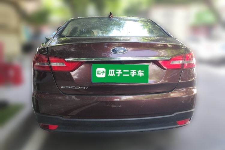 Used Ford Escort 2019 Revised Version 1.5L Automatic Enjoyment Type China VI Standard Rear