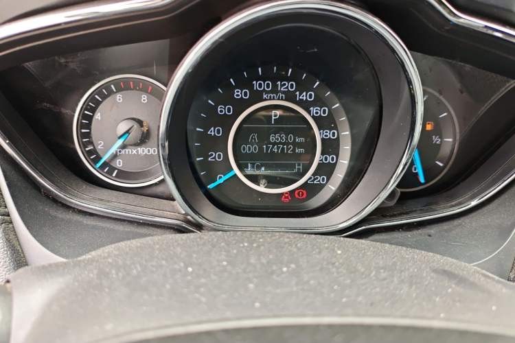 Used Ford Escort 2019 Revised Version 1.5L Automatic Enjoyment Type China VI Standard Odometer Close Up