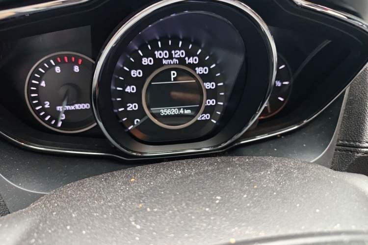 Used Ford Escort 2019 Revised Version 1.5L Automatic Enjoyment Type China VI Standard Odometer Close Up