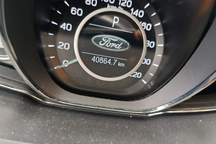 Used Ford Escort 2019 Revised Version 1.5L Automatic Enjoyment Type China VI Standard Odometer Close Up