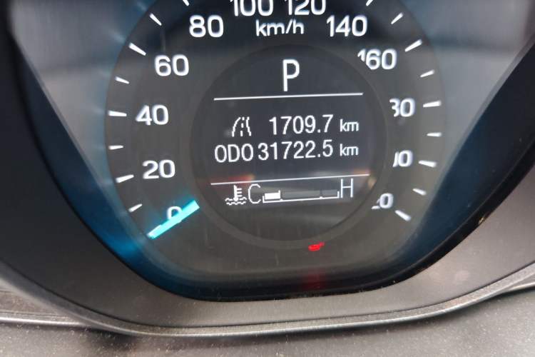 Used Ford Escort 2019 Revised 1.5L Automatic ZhiXiang Version China VI Standard Odometer Close Up