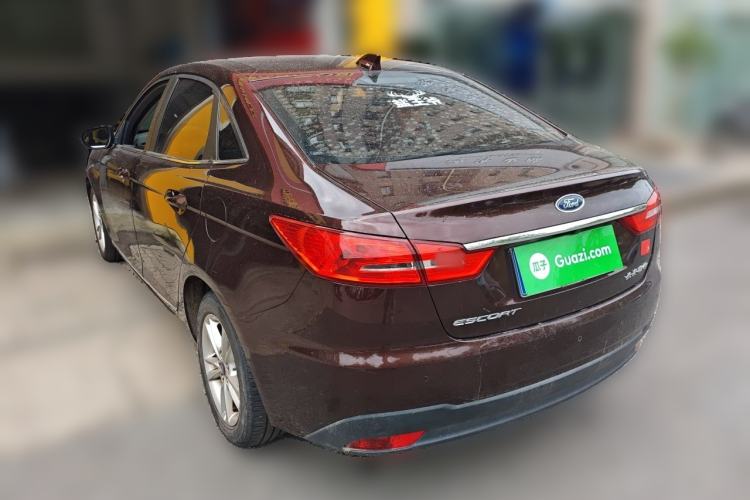 Used Ford Escort 2019 Revised Version 1.5L Automatic Enjoyment Type China VI Standard Rear Left 45 Deg