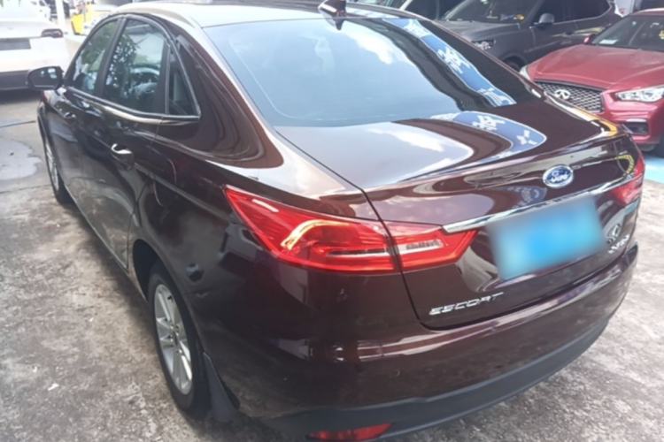 Used Ford Escort 2019 1.5L Automatic ZhiXiang Model Rear Left 45 Deg