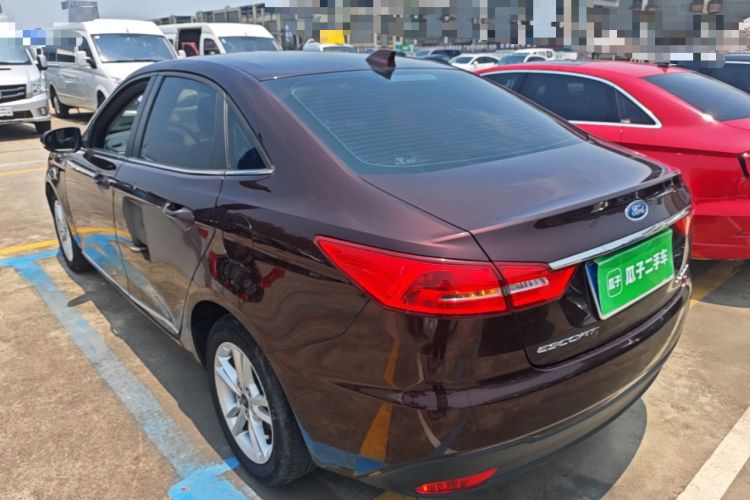 Used Ford Escort 2019 Revised Version 1.5L Automatic Enjoyment Type China VI Standard Rear Left 45 Deg