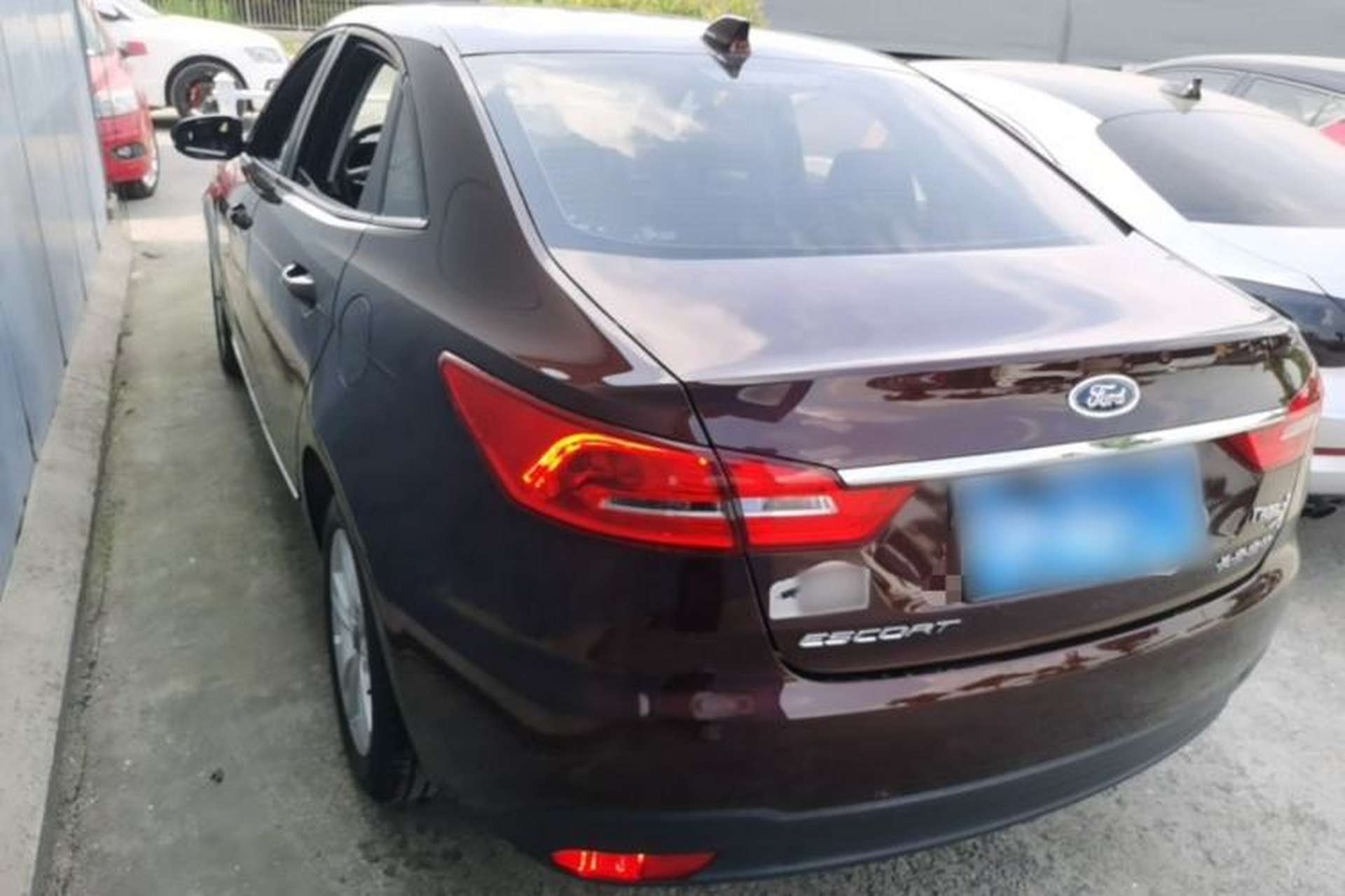 Used Ford Escort 2019 Revised Version 1.5L Automatic Enjoyment Type China VI Standard Rear Left 45 Deg