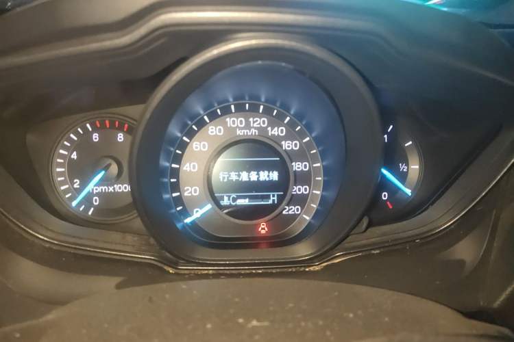 Used Ford Escort 2019 Revised Version 1.5L Manual "Quality Enjoyment" Trim (Tire Pressure Monitoring) China VI Standard Instrument Cluster