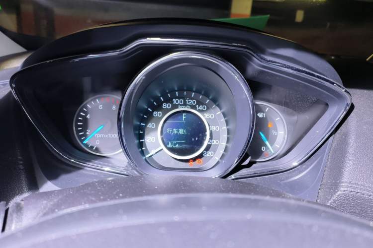 Used Ford Escort 2019 Revised Version 1.5L Automatic Enjoyment Type China VI Standard Instrument Cluster