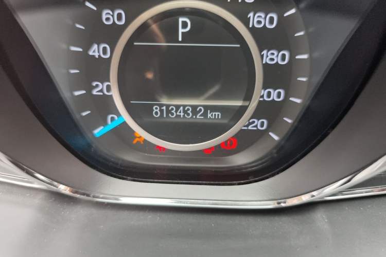 Used Ford Escort 2019 Revised Version 1.5L Automatic Enjoyment Type China VI Standard Odometer Close Up