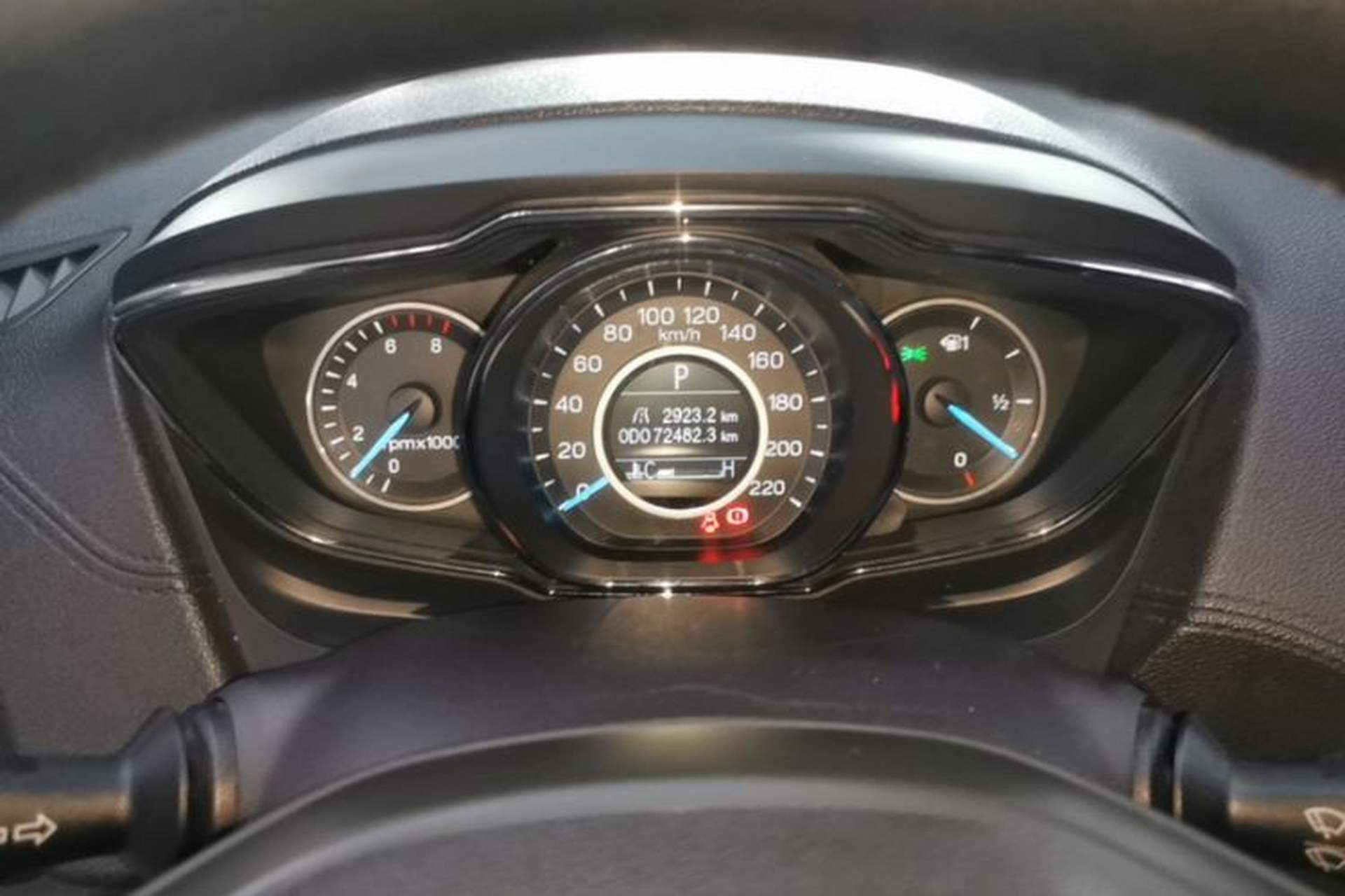 Used Ford Escort 2019 Revised Version 1.5L Automatic Enjoyment Type China VI Standard Odometer Close Up