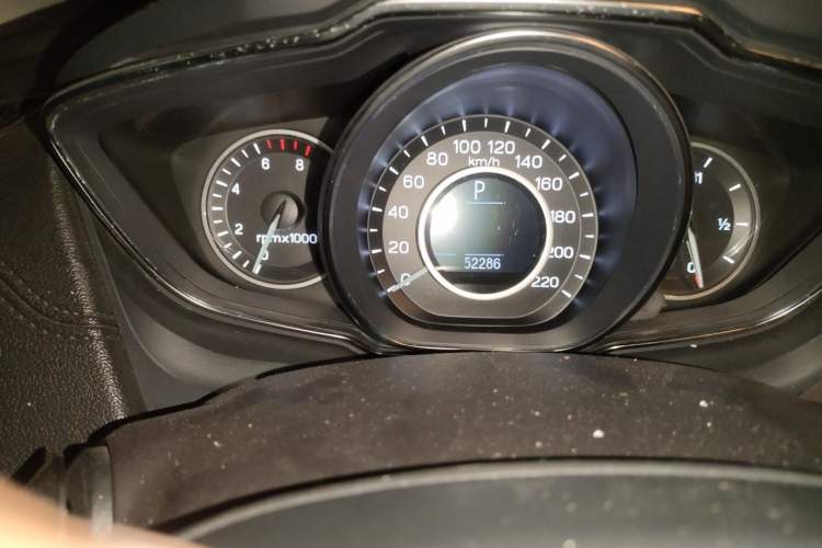 Used Ford Escort 2019 Revised Version 1.5L Automatic Zhenxiang Edition China VI Standard Odometer Close Up