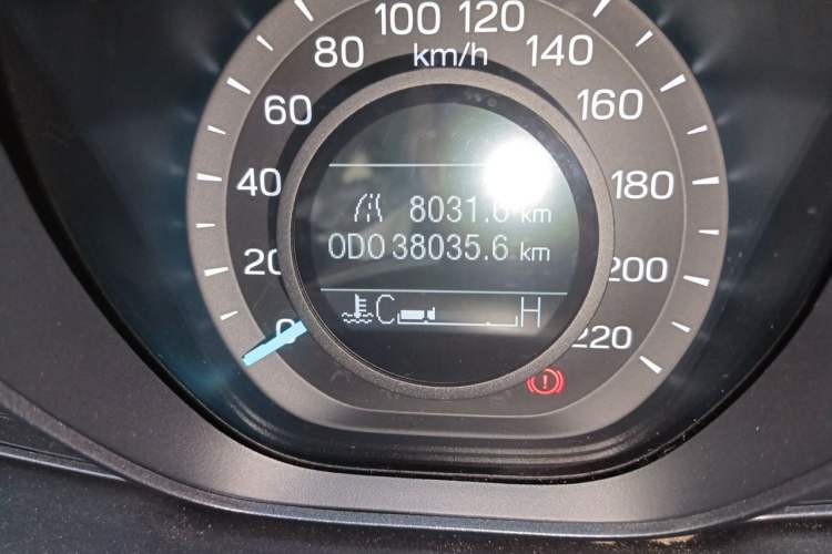 Used Ford Escort 2019 1.5L Manual ZhiXiang Version Odometer Close Up