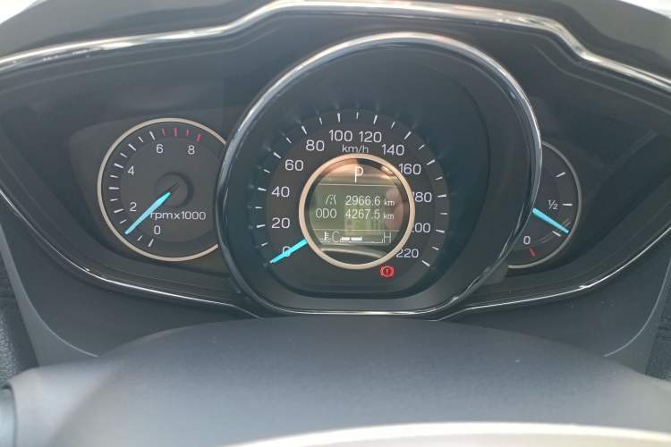 Used Ford Escort 2019 Revised Version 1.5L Automatic Enjoyment Type China VI Standard Odometer Close Up