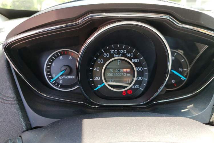 Used Ford Escort 2019 Revised Version 1.5L Automatic Enjoyment Type China VI Standard Odometer Close Up