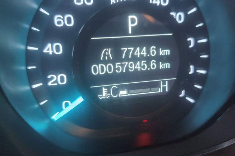 Used Ford Escort 2019 Revised 1.5L Automatic ZhiXiang Version China V Standard Odometer Close Up
