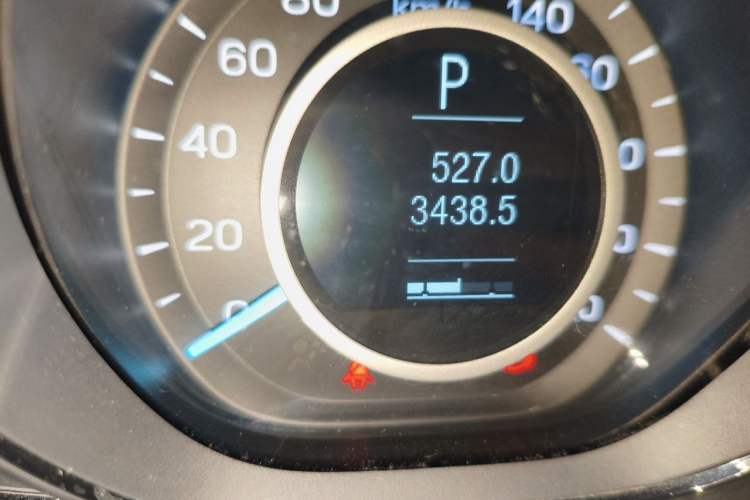 Used Ford Escort 2019 1.5L Automatic Enjoyment Model Odometer Close Up